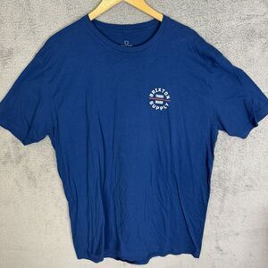 Brixton Shirt‎ Mens XXL Blue Short Sleeve Streetwear Casual T-Shirt